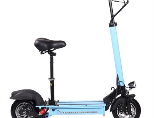 500W Folding electric scooter with seat